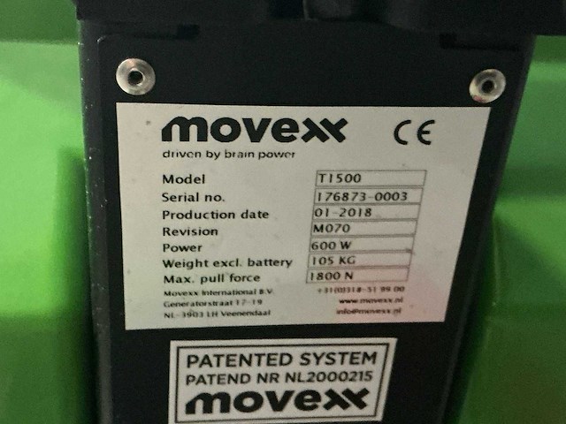 Movexx - t-1500 - sleepboot - 2018 - afbeelding 9 van  9