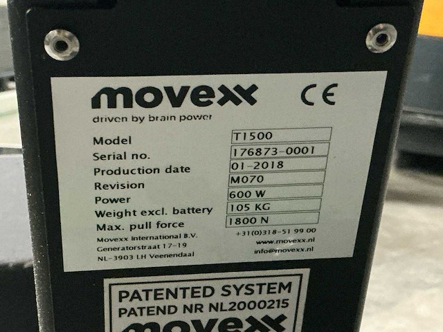 Movexx - t-1500 - takelwagens - 2018 - afbeelding 9 van  9