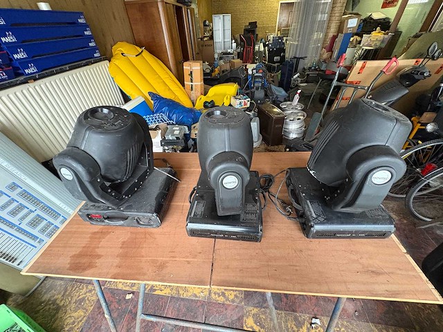 Movitec moving heads - various light equipment (3x) - afbeelding 9 van  9