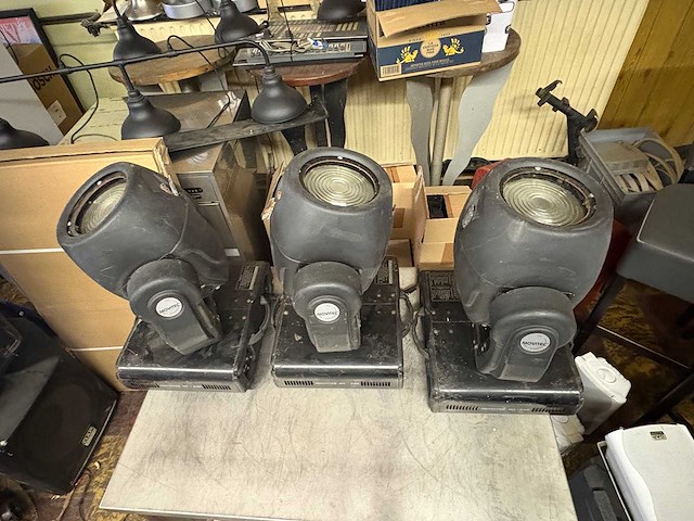 Movitec movinghead - various light equipment (3x) - afbeelding 7 van  7