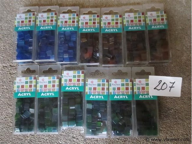 Mozaiek stenen - afbeelding 1 van  2