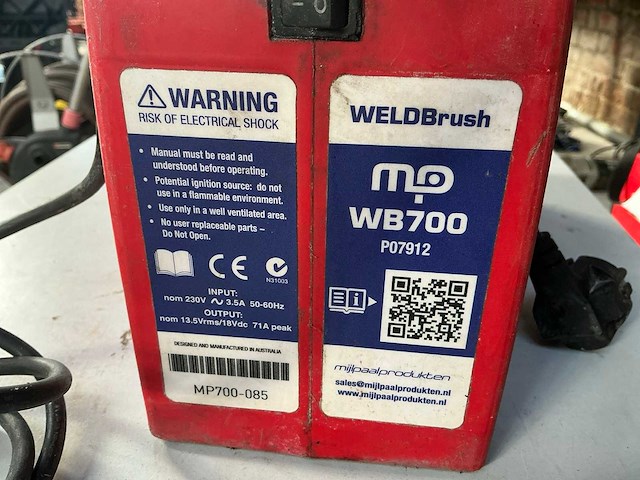 Mp weldbrush 700 lasnaad reiniger - afbeelding 3 van  3