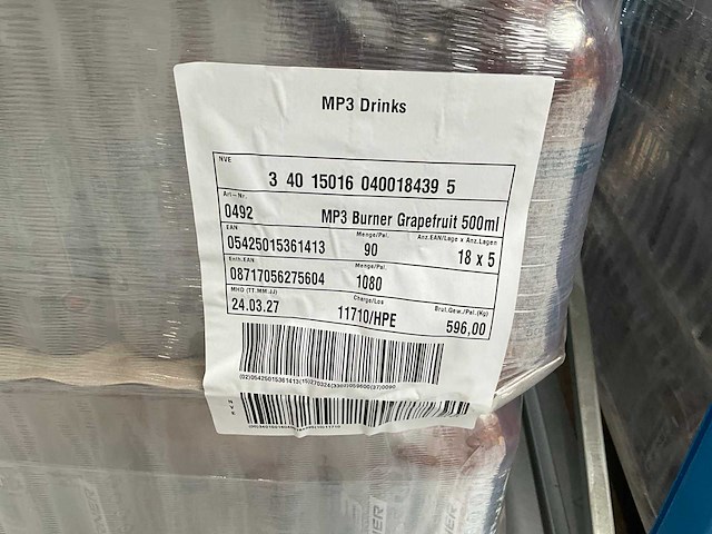 Mp3 drinks sportdrank (12036x) - afbeelding 3 van  12