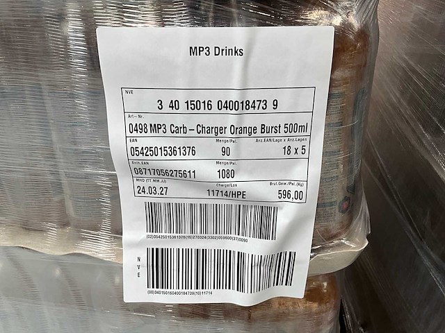 Mp3 drinks sportdrank (12036x) - afbeelding 10 van  12