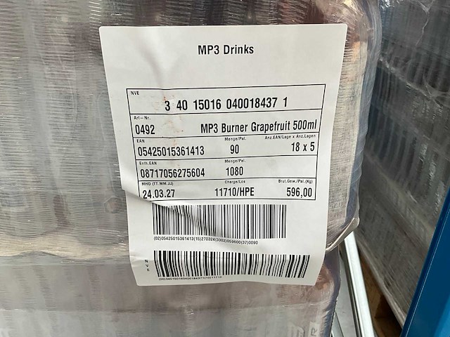 Mp3 drinks sportdrank (12036x) - afbeelding 12 van  12
