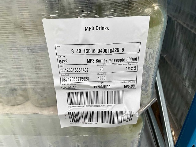 Mp3 drinks sportdrank (17388x) - afbeelding 5 van  27