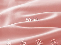 Mr&hm beddengoed, 200 x 200 cm roze - afbeelding 5 van  5