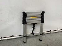 Mrsafe - tl-260 - telescopische ladder 2.6m - afbeelding 2 van  4