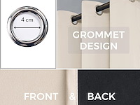 Mrtrees 100% ondoorzichtige gordijnen - afbeelding 2 van  4