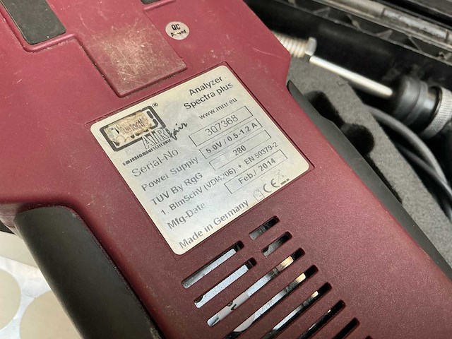 Mru airfair spectra plus rookgas meetapparaat - afbeelding 3 van  5