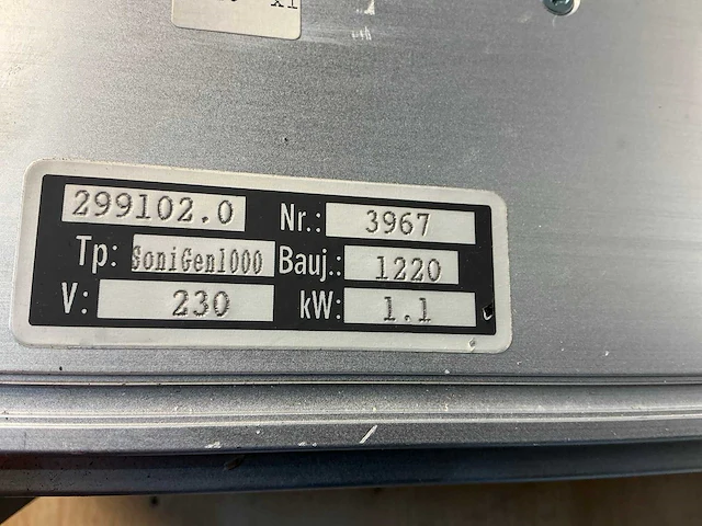 Ms 35/1000 ultrasoon generator (6x) - afbeelding 7 van  8