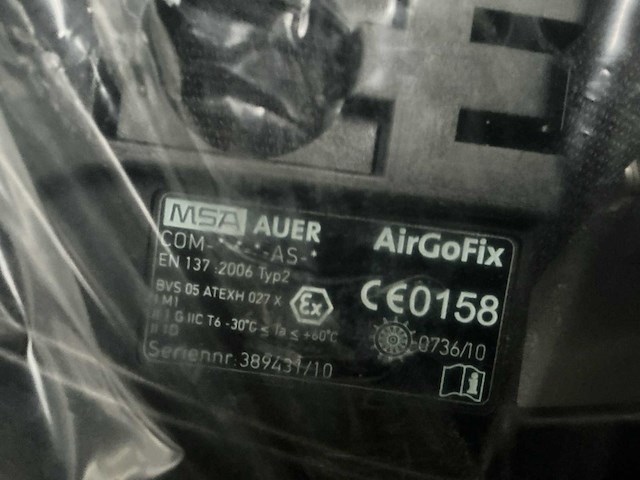 Msa airgo compact beademingsapparaat - afbeelding 6 van  9