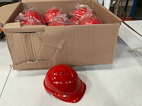 Msa verstelbare veiligheidshelm rood (18x) - afbeelding 1 van  4