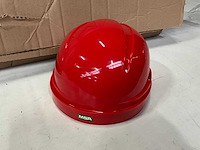 Msa verstelbare veiligheidshelm rood (18x) - afbeelding 3 van  4