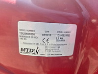 Mtd - 2016 - minirider 76rde - zitmaaier - afbeelding 6 van  6