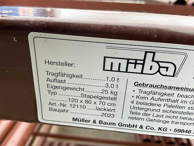 Muba 2023 stapelbare frames (3x) - afbeelding 4 van  4