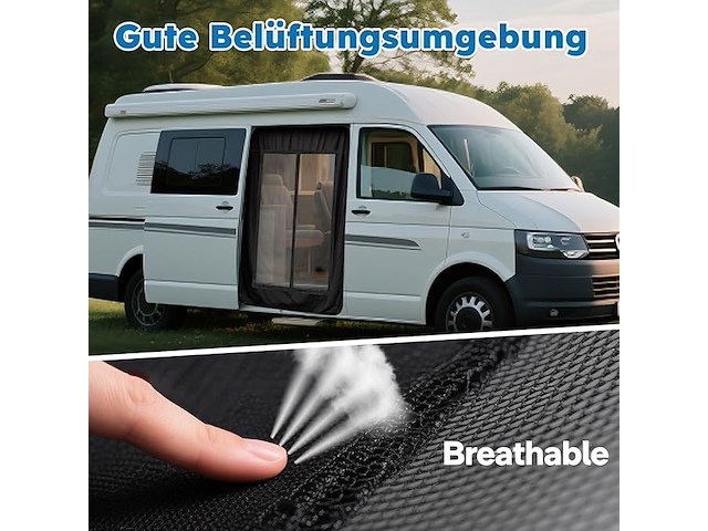 Muggennet voor vw t5 - t6 - afbeelding 2 van  5