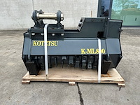 Mulcher kotetsu k-ml800-005 2025 nieuw voor kraan - afbeelding 1 van  1