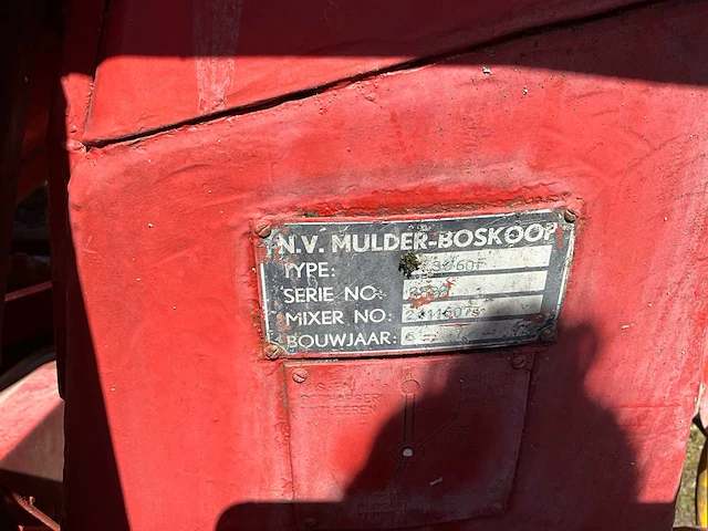 Mulder-boskoop s760f betonmolenwagen - afbeelding 7 van  10