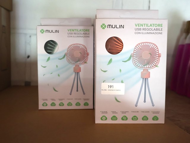 Mulin usb ventilator (x14) - afbeelding 1 van  4