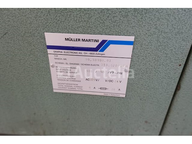 Muller martini naaimachine - afbeelding 20 van  38