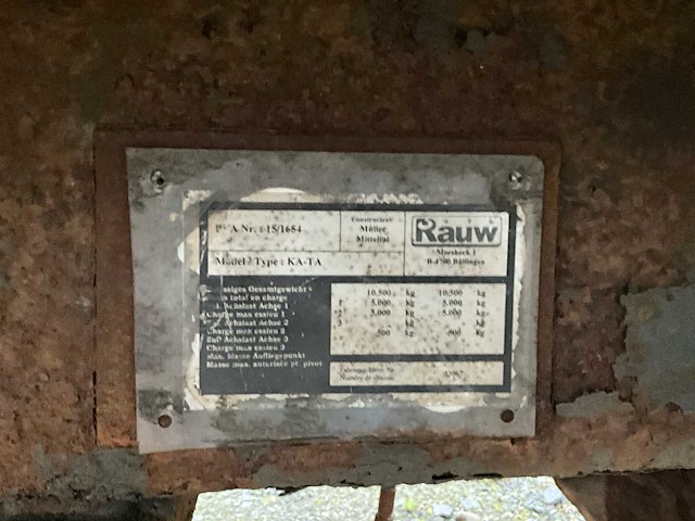 Muller mitteltal ka-ta vrachtwagentrailers - afbeelding 9 van  22