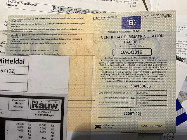 Muller mitteltal ka-ta vrachtwagentrailers - afbeelding 13 van  22