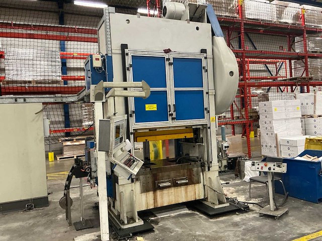 Müller pzkwl 160x1450 hydraulische pers 160t - afbeelding 1 van  14