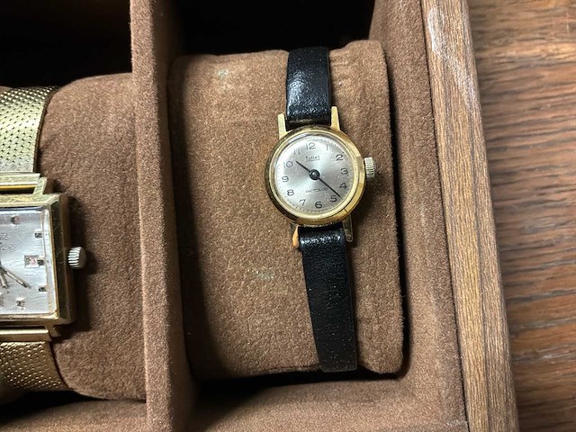 Multi-merk - pontiac - verdal - omega - oris - seiko - zaria - tollet - sully verschillende modellen polshorloge - afbeelding 5 van  17