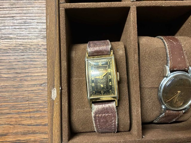 Multi-merk - pontiac - verdal - omega - oris - seiko - zaria - tollet - sully verschillende modellen polshorloge - afbeelding 16 van  17