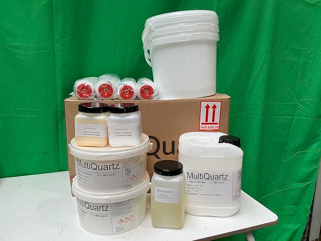 Multi quartz - vloercoating - epoxy set - afbeelding 1 van  8