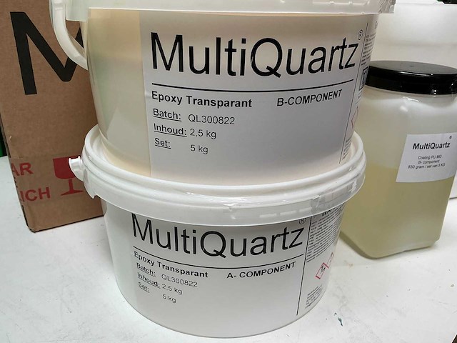 Multi quartz - vloercoating - epoxy set - afbeelding 2 van  8