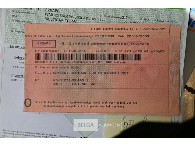 Multicar tremo lichte vrachtwagen - afbeelding 11 van  16