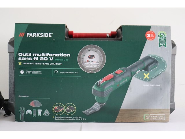 Multifunctioneel gereedschap 20 v pamfw 20-li c3 - afbeelding 2 van  4
