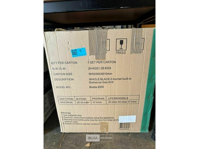 Multifunctionele brada 2000 gasbarbecue - afbeelding 11 van  19