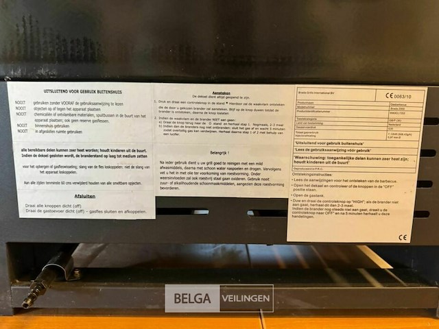 Multifunctionele brada 2000 gasbarbecue - afbeelding 4 van  19