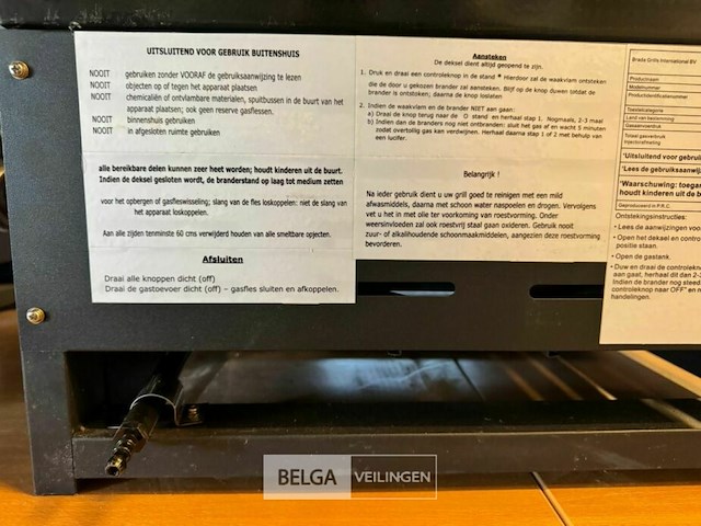 Multifunctionele brada 2000 gasbarbecue - afbeelding 6 van  19