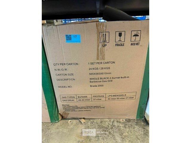 Multifunctionele brada 2000 gasbarbecue - afbeelding 11 van  19