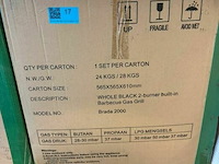 Multifunctionele brada 2000 gasbarbecue - afbeelding 11 van  19