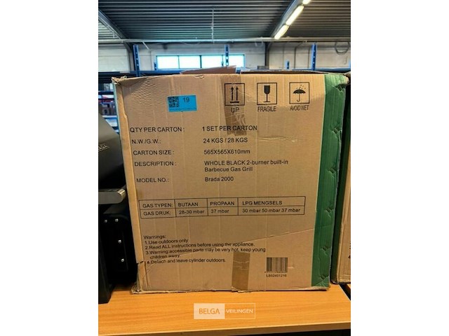 Multifunctionele brada 2000 gasbarbecue - afbeelding 11 van  19