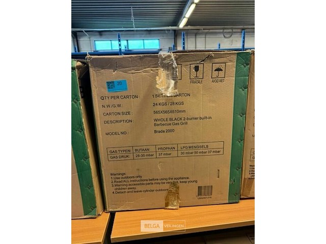 Multifunctionele brada 2000 gasbarbecue - afbeelding 11 van  19