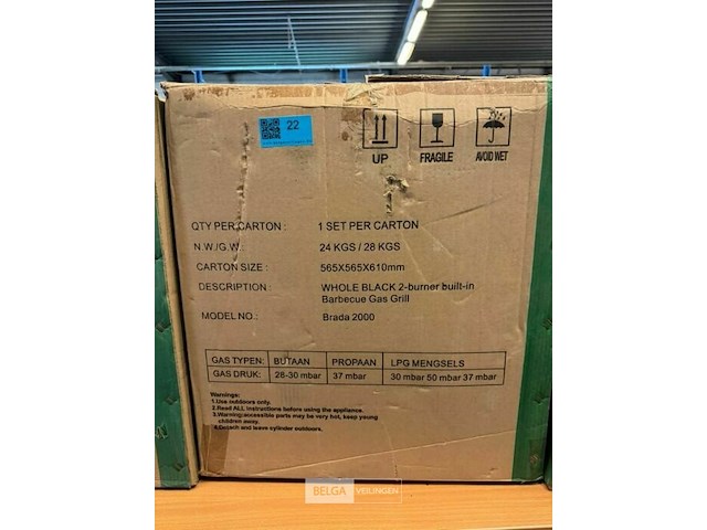 Multifunctionele brada 2000 gasbarbecue - afbeelding 11 van  19