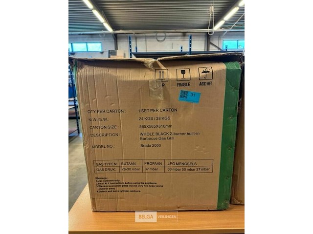 Multifunctionele brada 2000 gasbarbecue - afbeelding 11 van  19