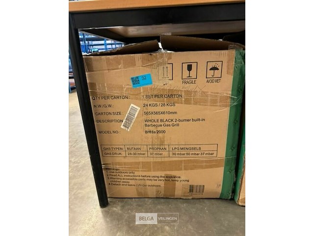 Multifunctionele brada 2000 gasbarbecue - afbeelding 11 van  19