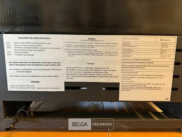 Multifunctionele brada 2000 gasbarbecue - afbeelding 4 van  14