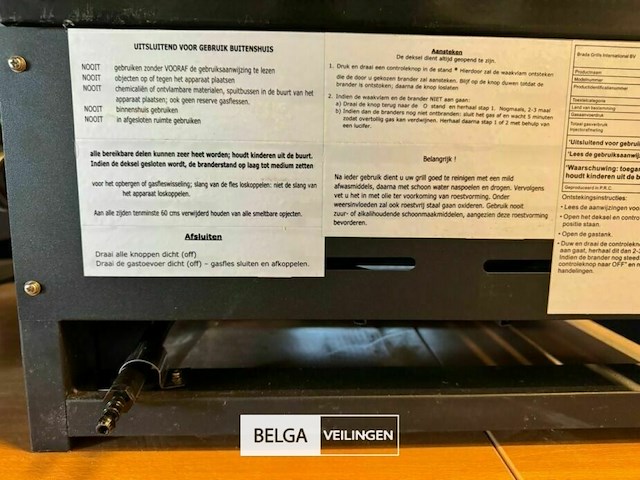 Multifunctionele brada 2000 gasbarbecue - afbeelding 8 van  16