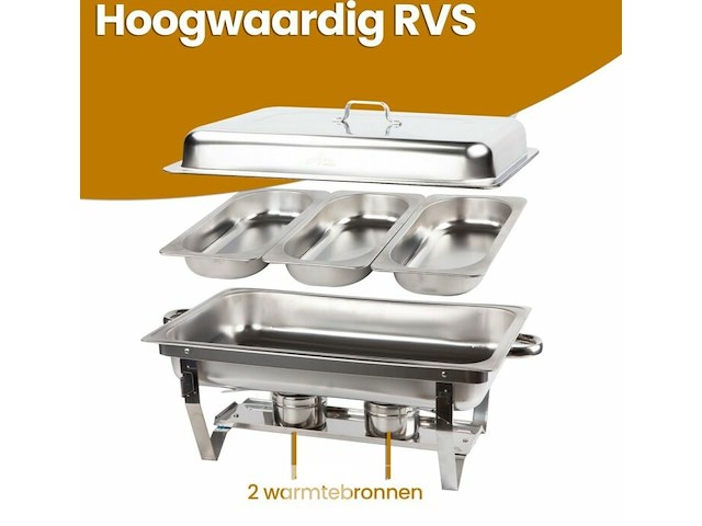 Multifunctionele buffetbakken - afbeelding 3 van  6