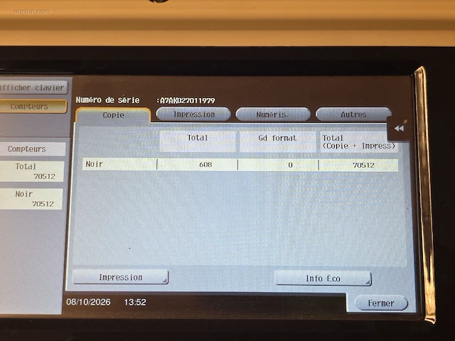 Multifunctionele copier konica minolta bizhub... - afbeelding 8 van  9