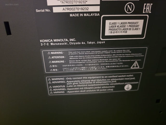 Multifunctionele kleurencopier konica minolta... - afbeelding 7 van  11