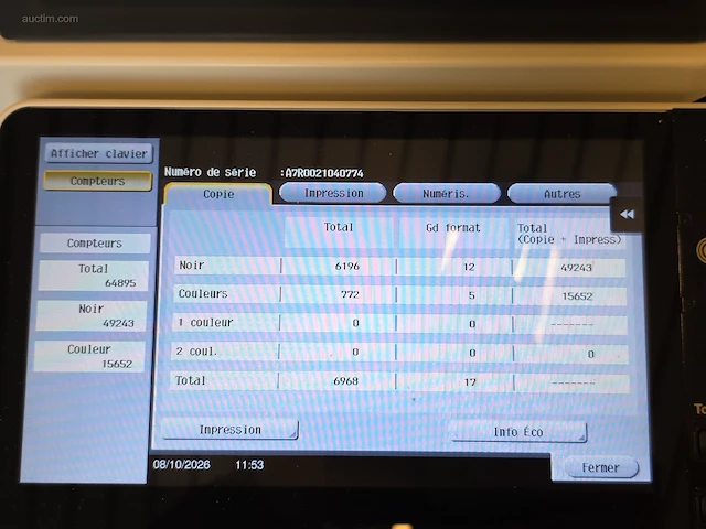 Multifunctionele kleurencopier konica minolta... - afbeelding 7 van  8